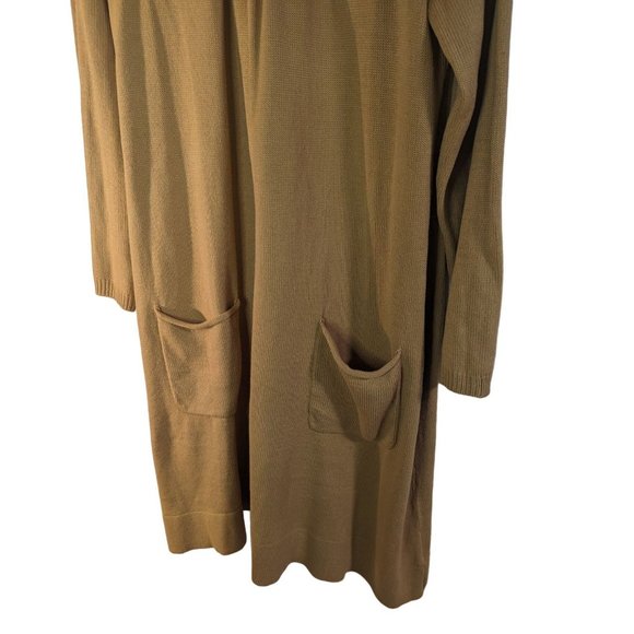 Denim 24/7 pullover sweater cottagecore dress solid Sz Large Yellow - Picture 5 of 8